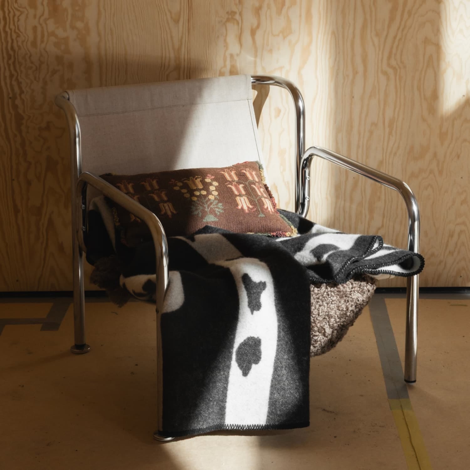 Ullpledd Birch 130x180