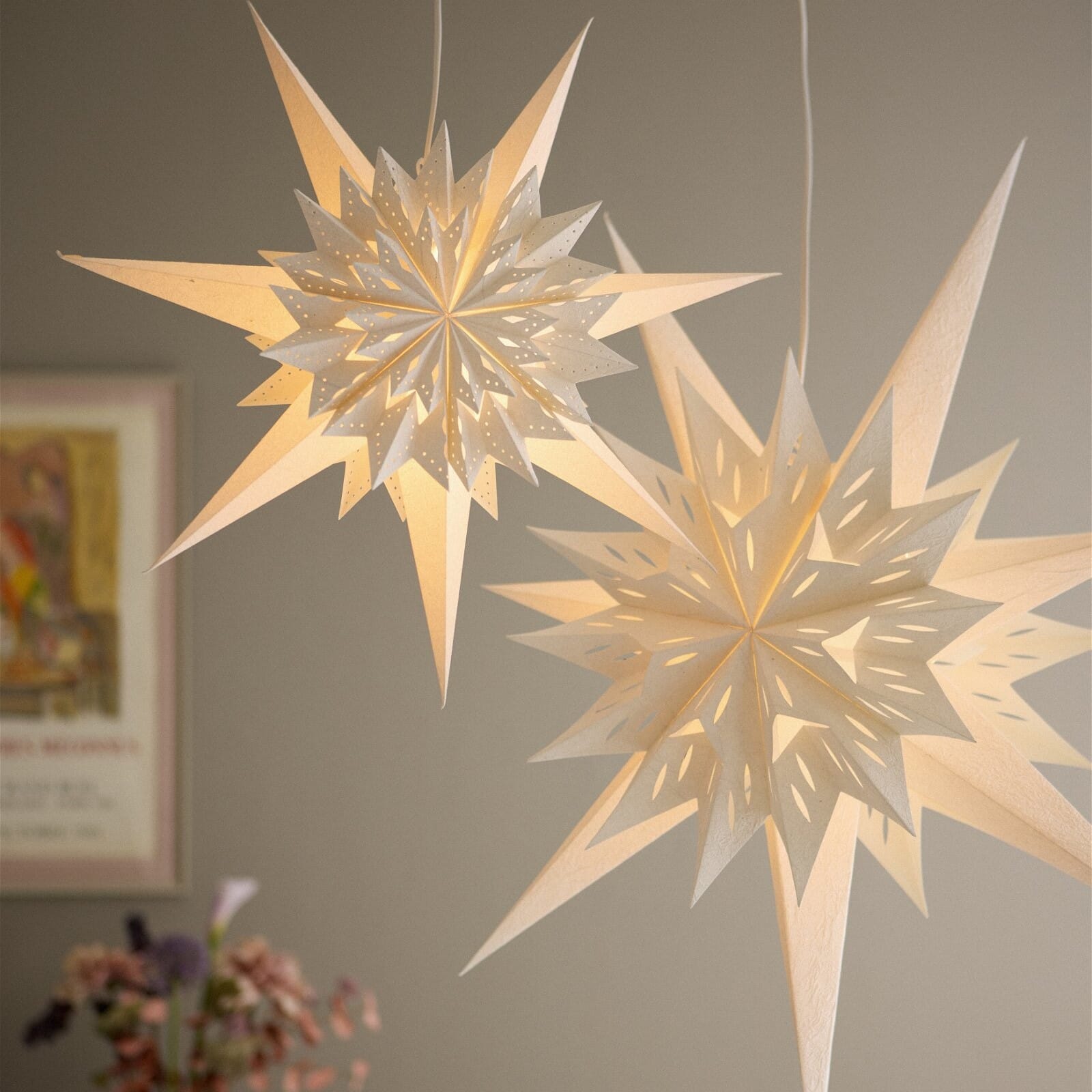 Eris Julestjerne Hvit Ø:80 - Bilde 2