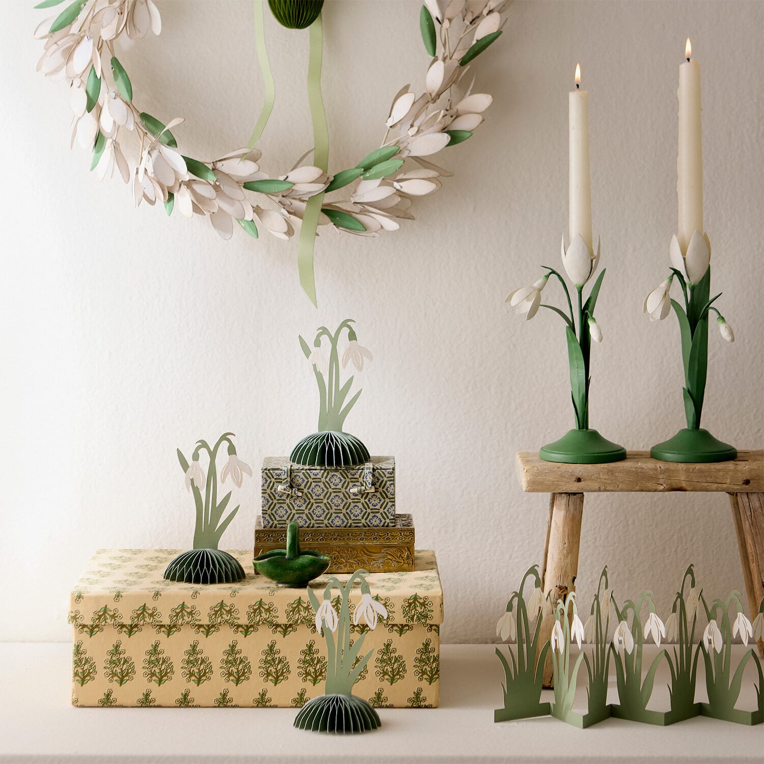 Lysestake Snowdrop Ivy - Bilde 3