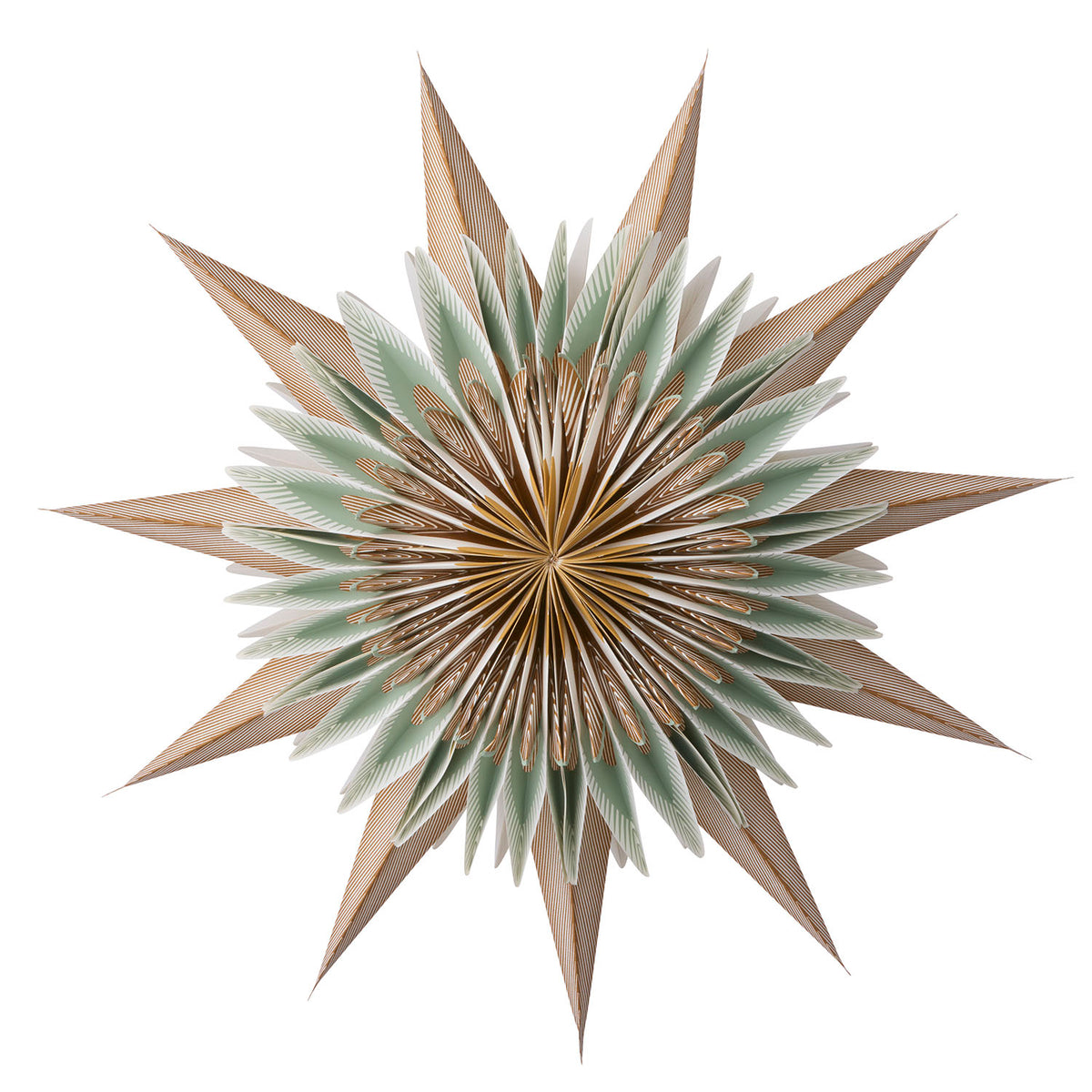 Papirstjerne Equinox Mint Ø:70