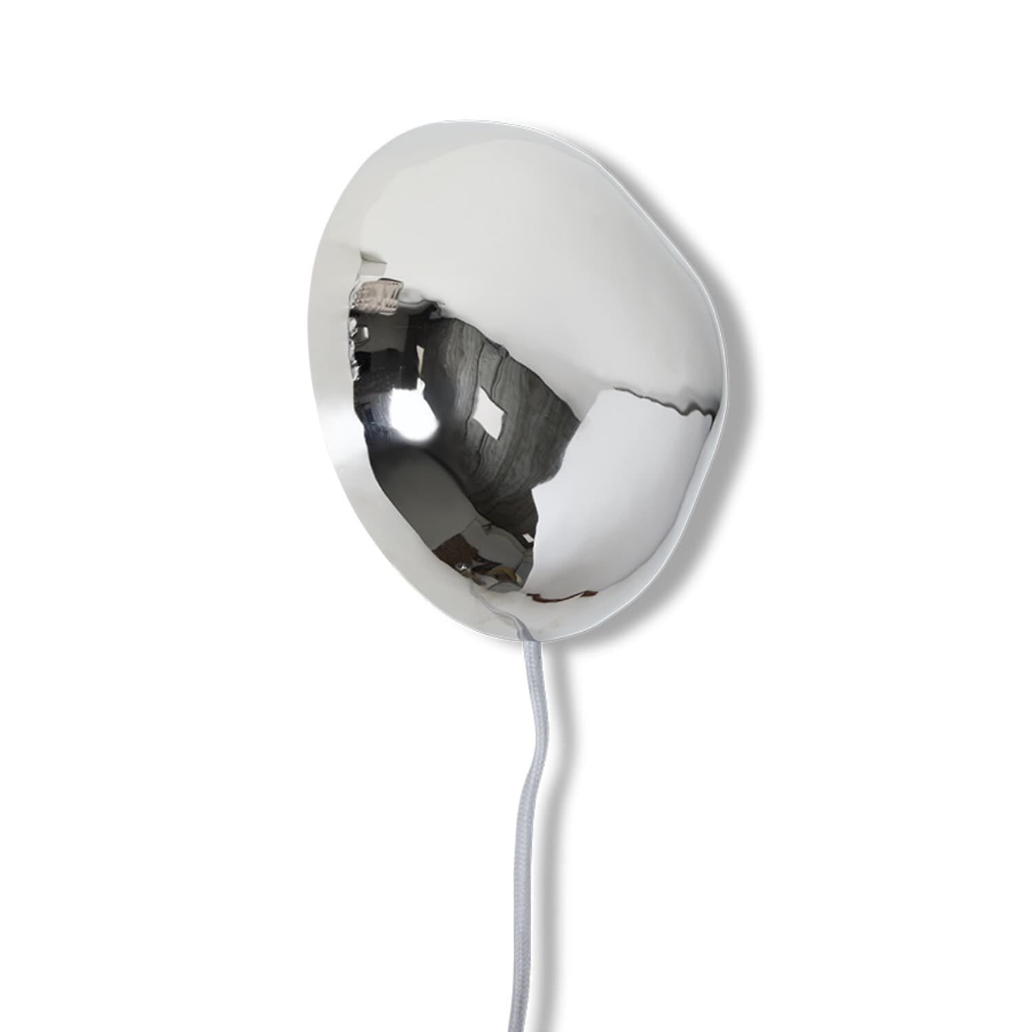 Vegglampe Orb Chrome