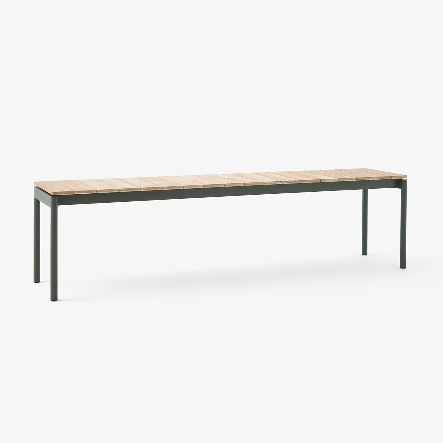 Ville Outdoor Bench AV28 Bronze Green - Hovedbilde
