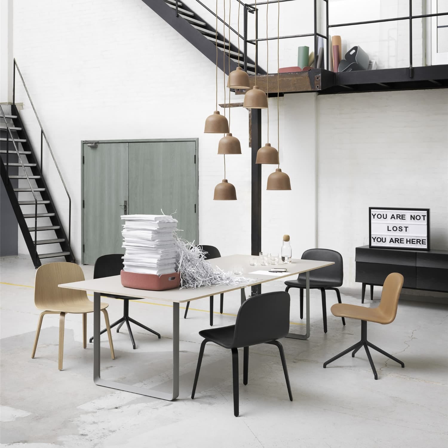 Visu Stol Wood Black/Black - Bilde 2