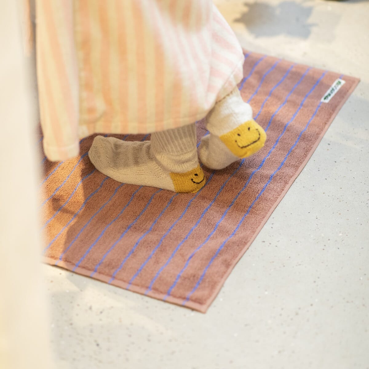 Badematte Camel/Ultramarine - Bilde 2