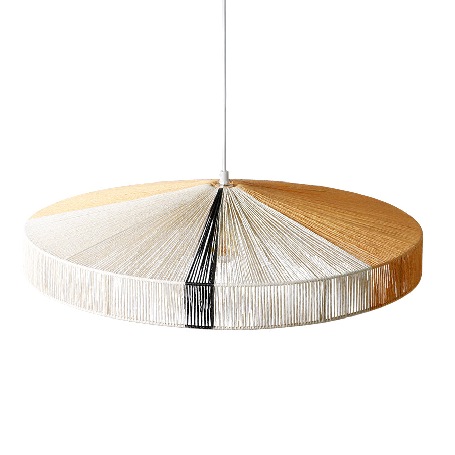 Taklampe Rope Black Stripe