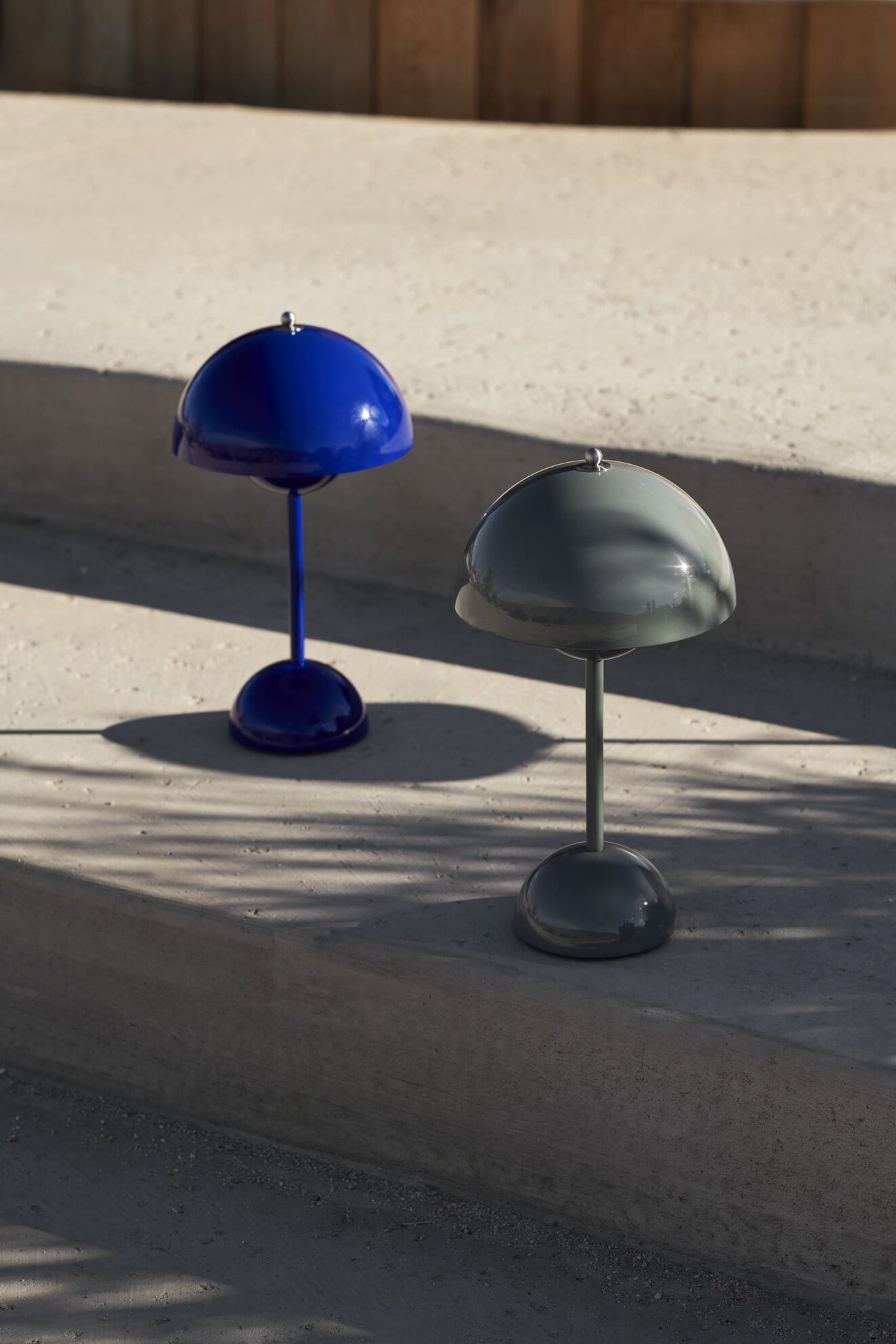 Flowerpot VP9 Oppladbar Lampe Cobalt Blue - Bilde 5