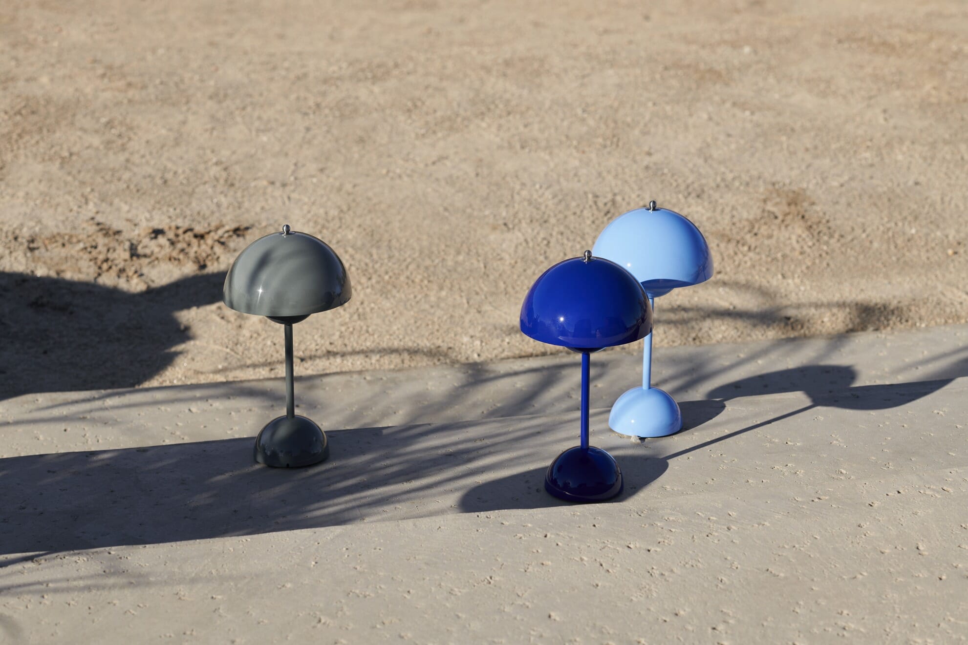 Flowerpot VP9 Oppladbar Lampe Cobalt Blue - Bilde 6