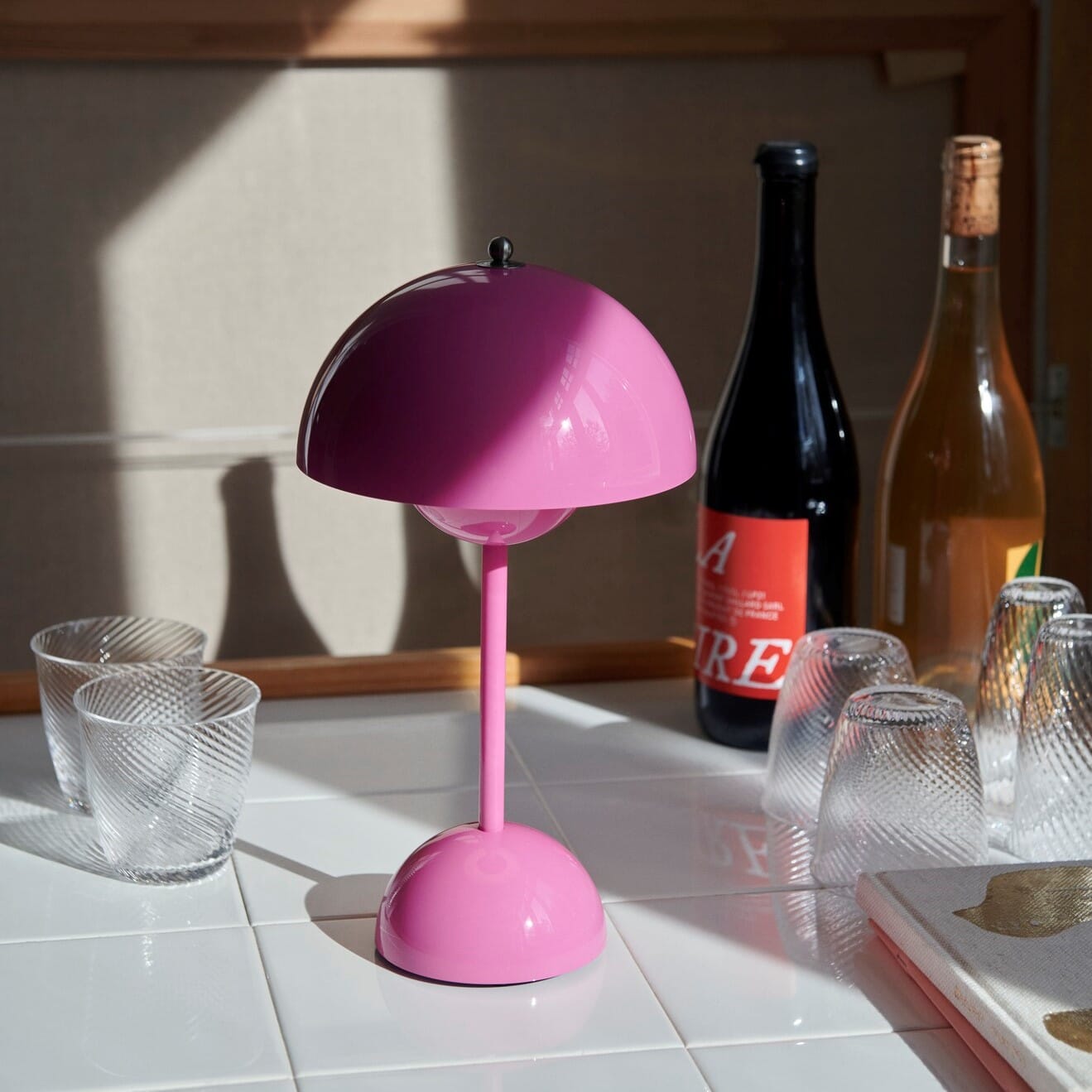Flowerpot VP9 Oppladbar Lampe Tangy Pink - Bilde 2