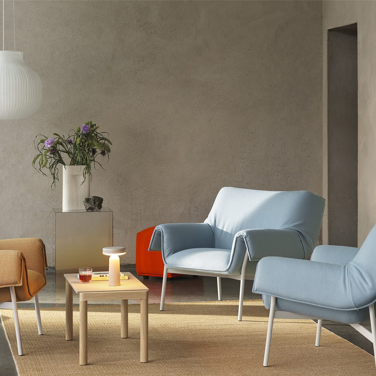 Gulvteppe Ply Rug Burnt Orange - Bilde 7