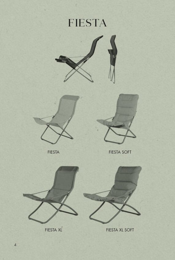 Fiesta Solstol Texfil Grey - Bilde 8