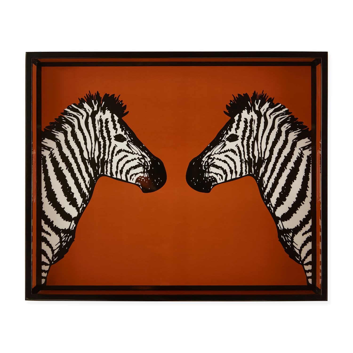Zebra Laquer Tray
