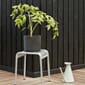 507994_Rel Plant Pot With Saucer XXL black_Watering Can light grey_Palissade Stool Hot Galvanised.jpg