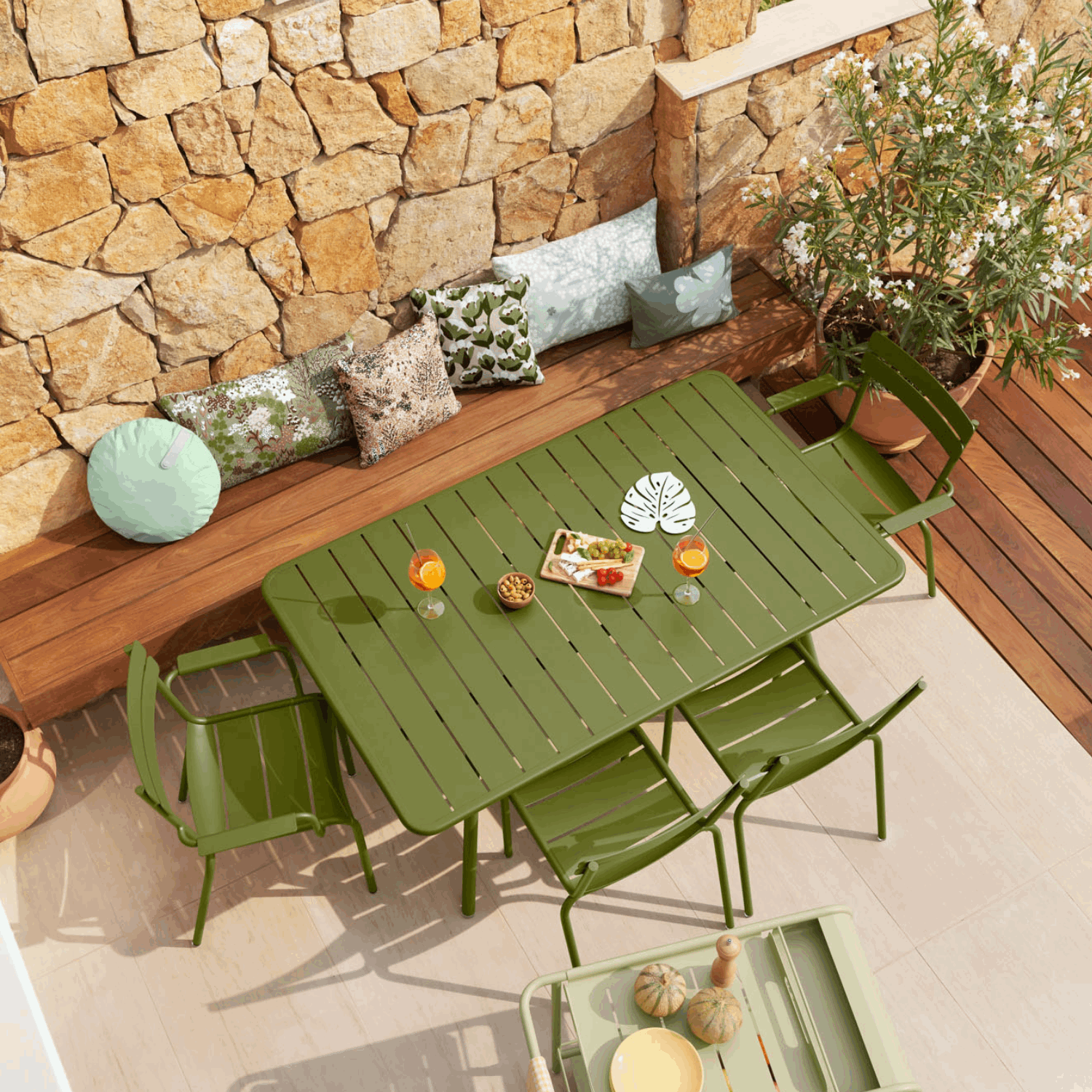 Tre enkle grep for en lun uteplass