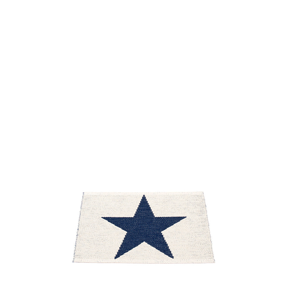 Viggo Small One Dark Blue/Vanilla 70x90