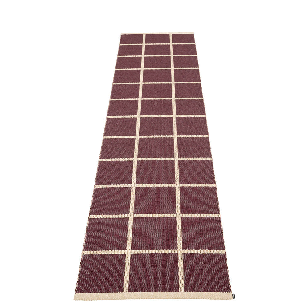 Criss Burgundy/Cream/Cream Edge