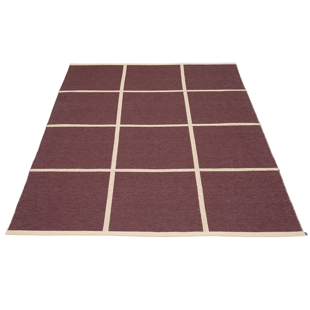 Criss Burgundy/Cream/Cream Edge