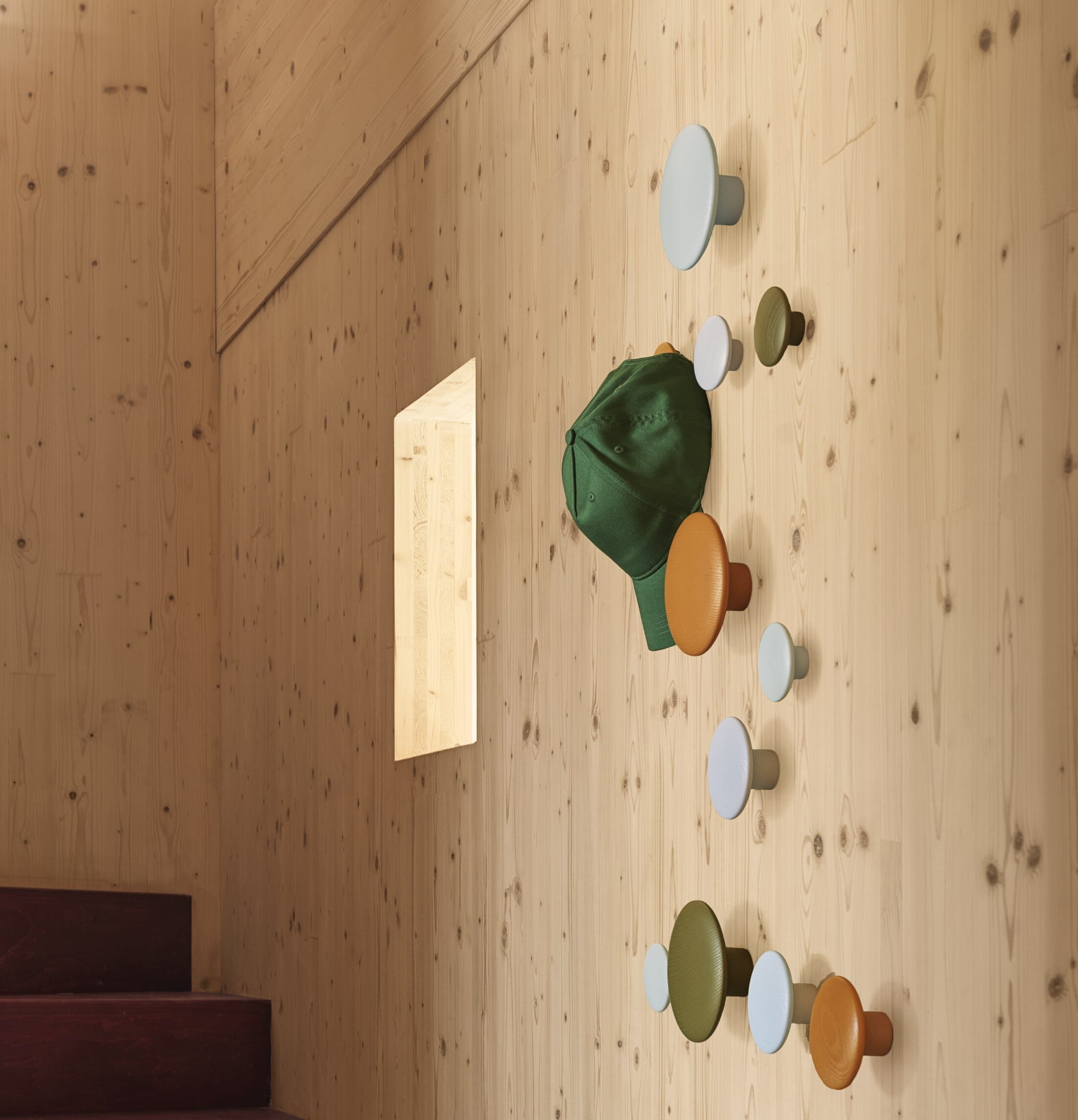 Knagg Dots Brown Green - Bilde 2