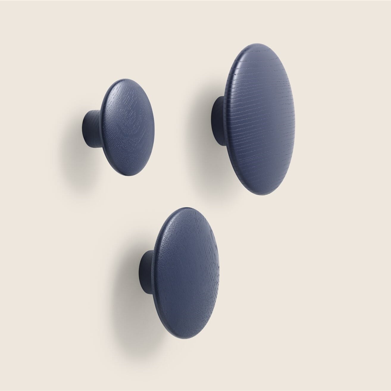 Knagg Dots Midnight Blue