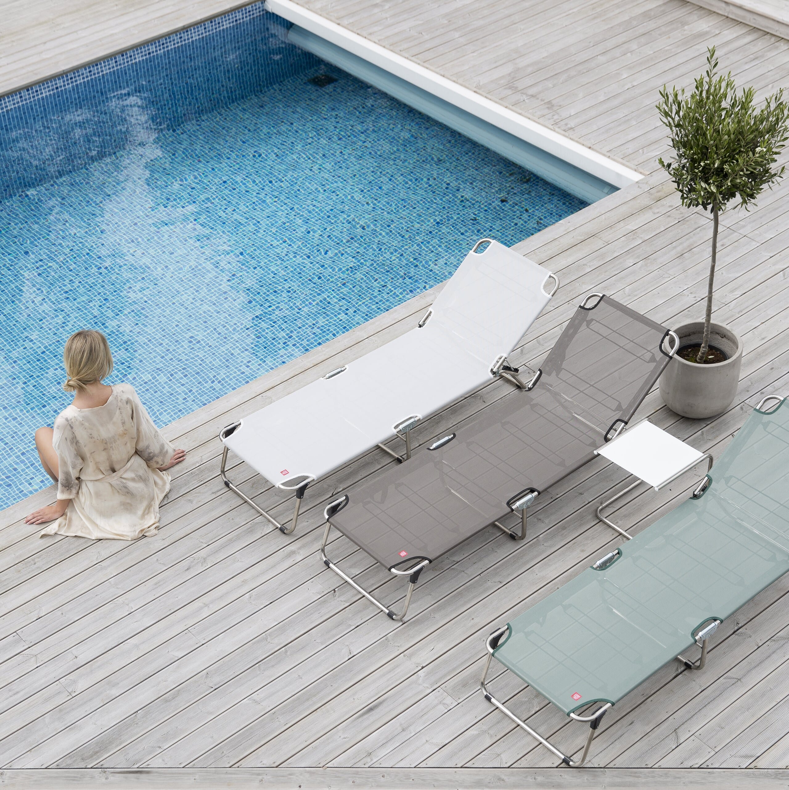 Amigo Solseng Sage Green - Bilde 2
