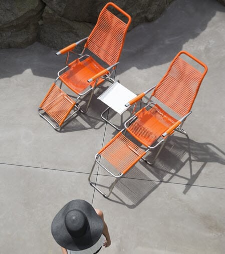 Spagetti Solstol Orange - Bilde 3