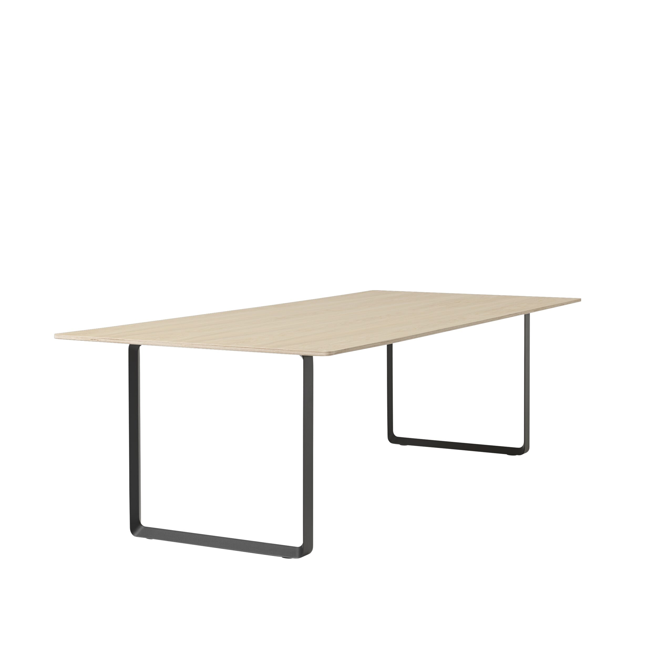 70/70 Spisebord Eik/Svart - Hovedbilde