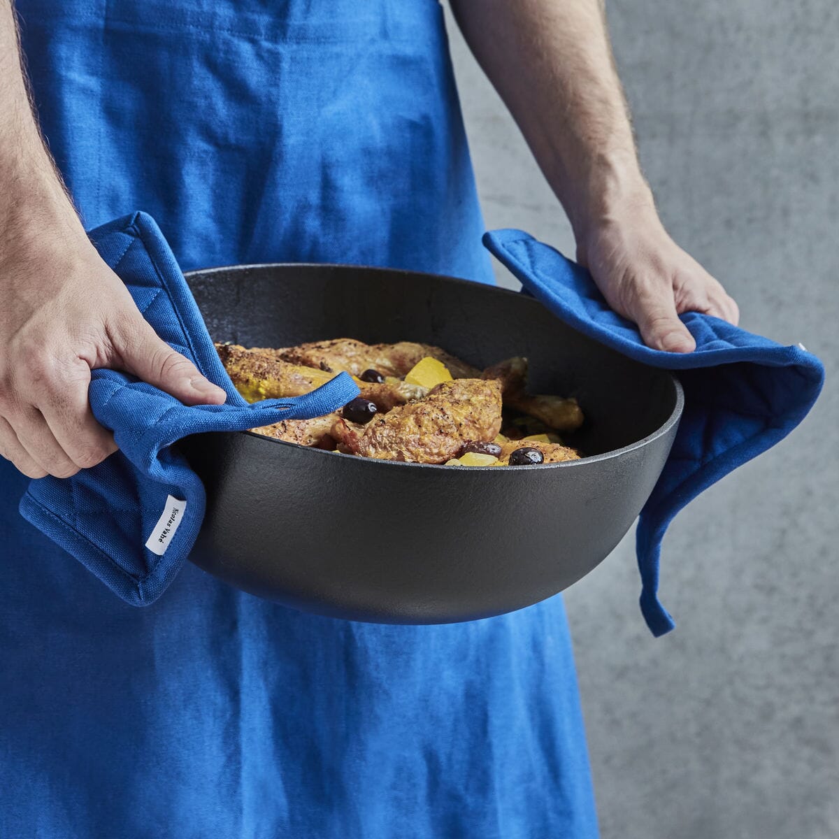 2 stk | Grytelapper Blue - Bilde 2
