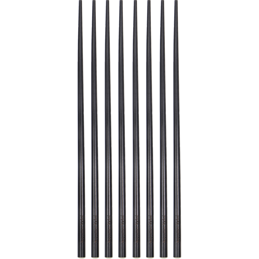 4 sett | Spisepinner Svart