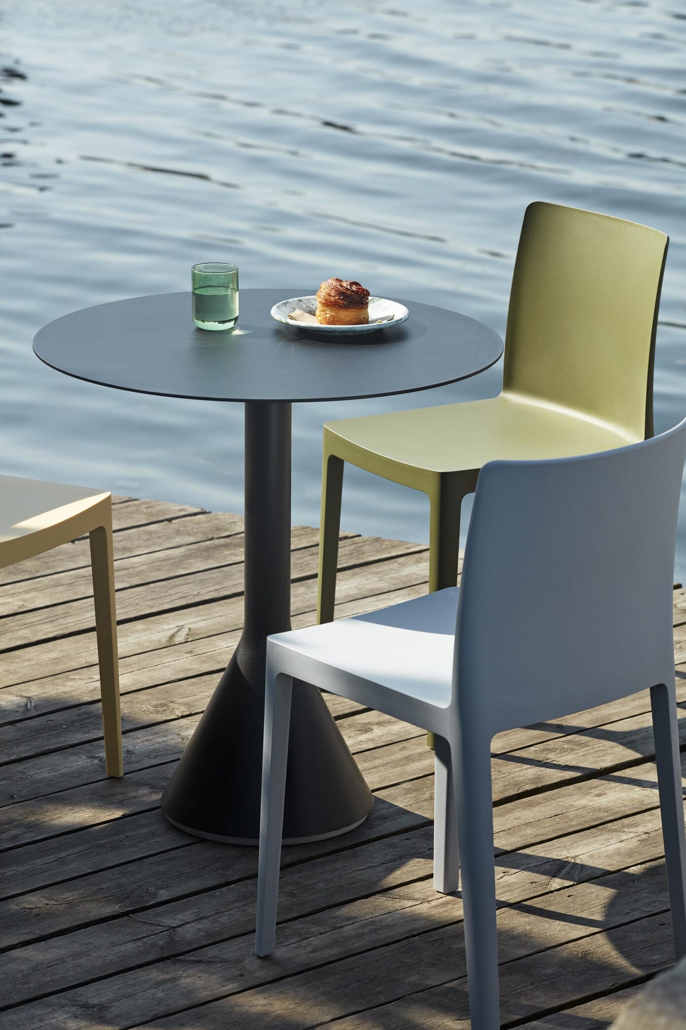 Palissade Cone Table Antrasite Ø:70 - Bilde 4