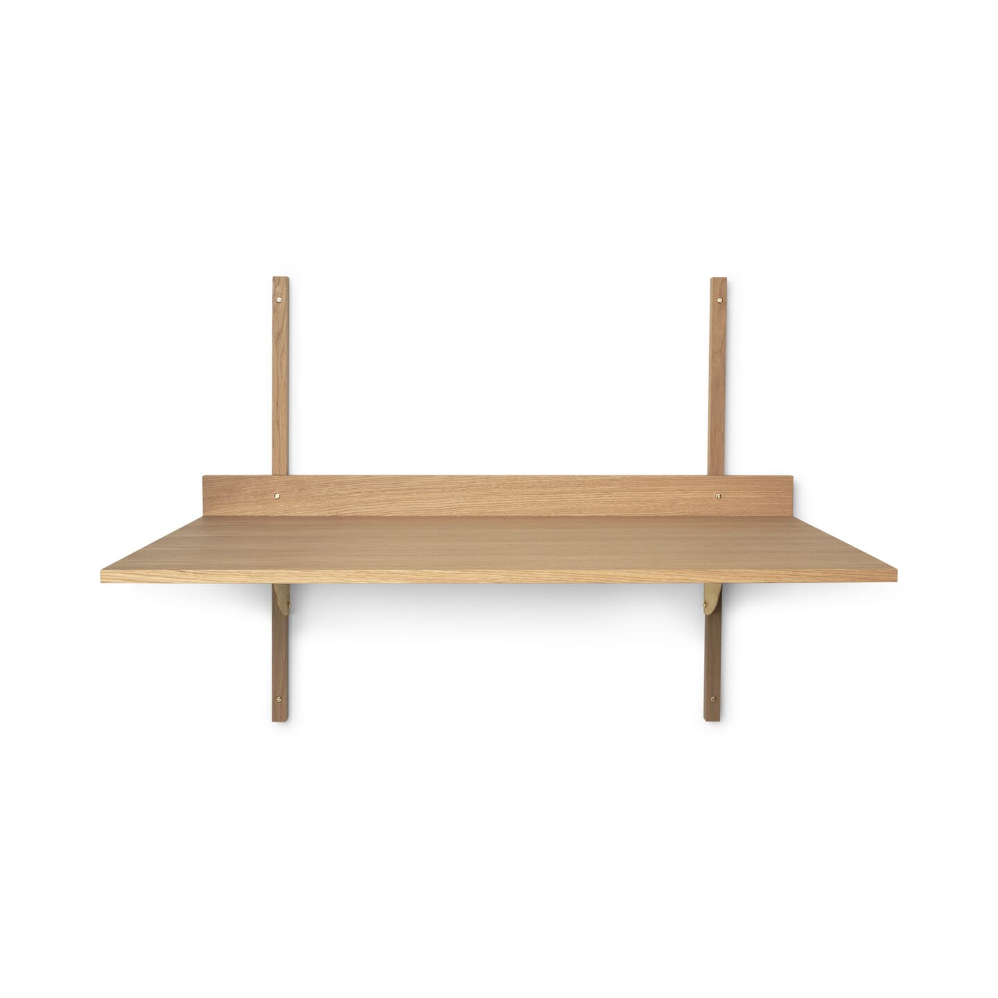 Skrivebord Sector Oak/Brass - Bilde 2