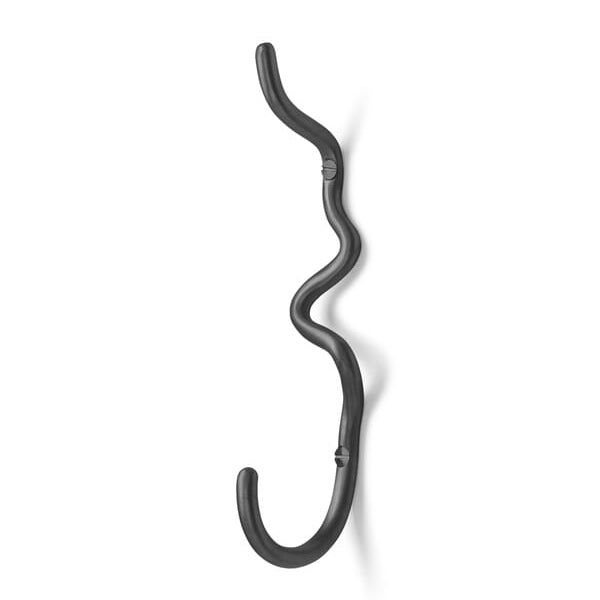 Enkel Knagg Curvature Svart - Hovedbilde