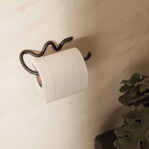 Toalettrullholder Curvature Svart - Bilde 2