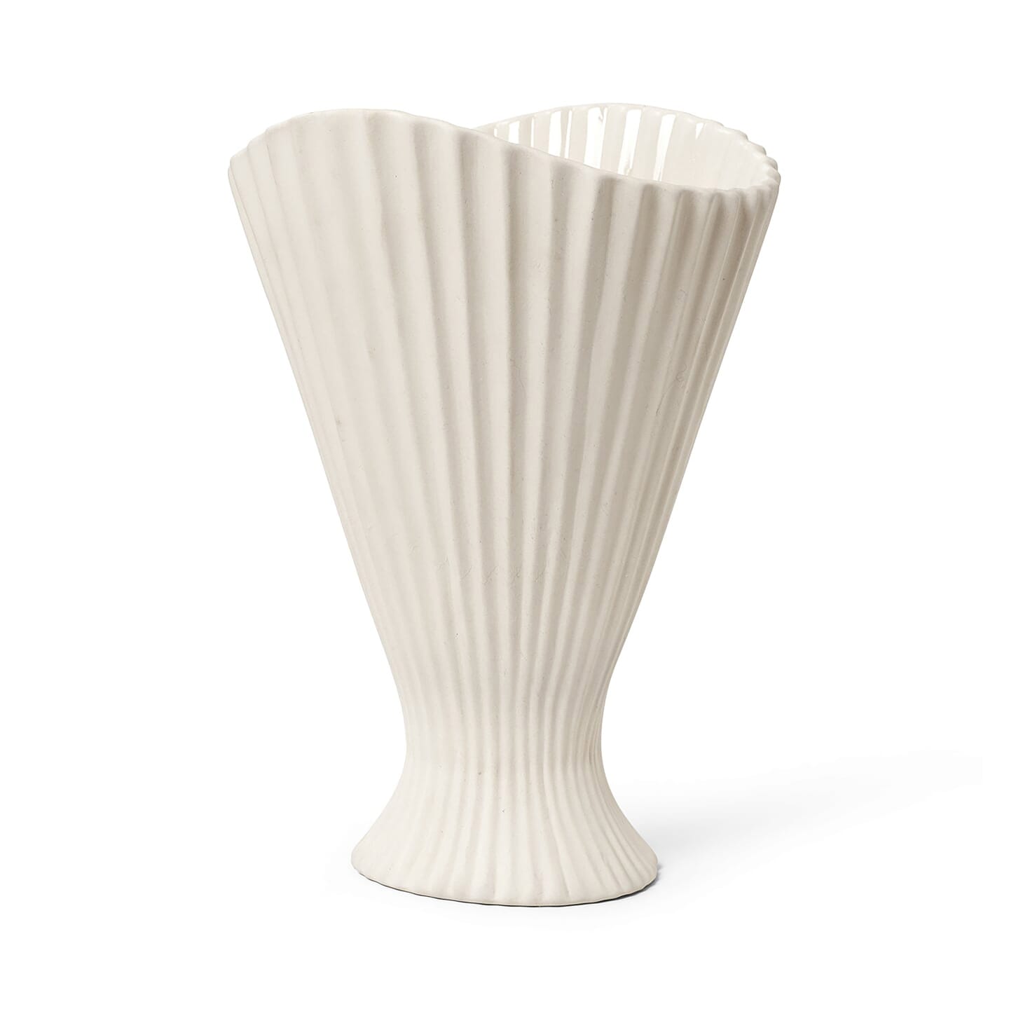Fountain Vase Off White - Bilde 3