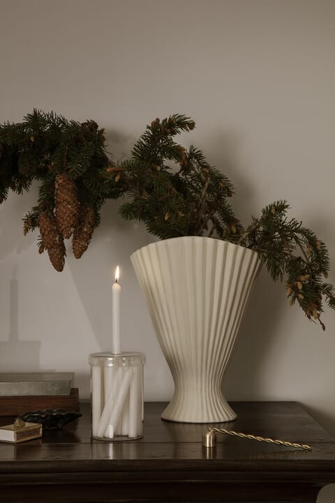 Fountain Vase Off White - Bilde 5