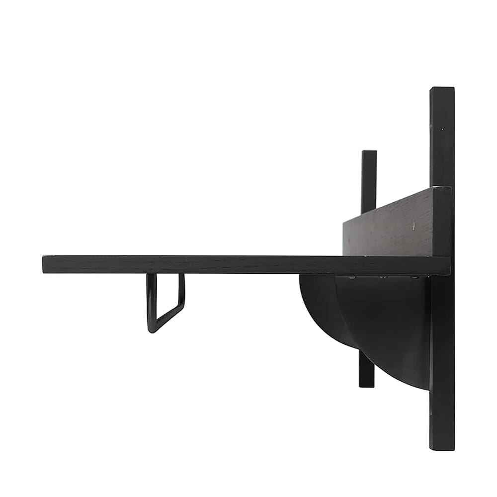 Hylle Sector Svart/Svart L:87 med Stang - Bilde 4