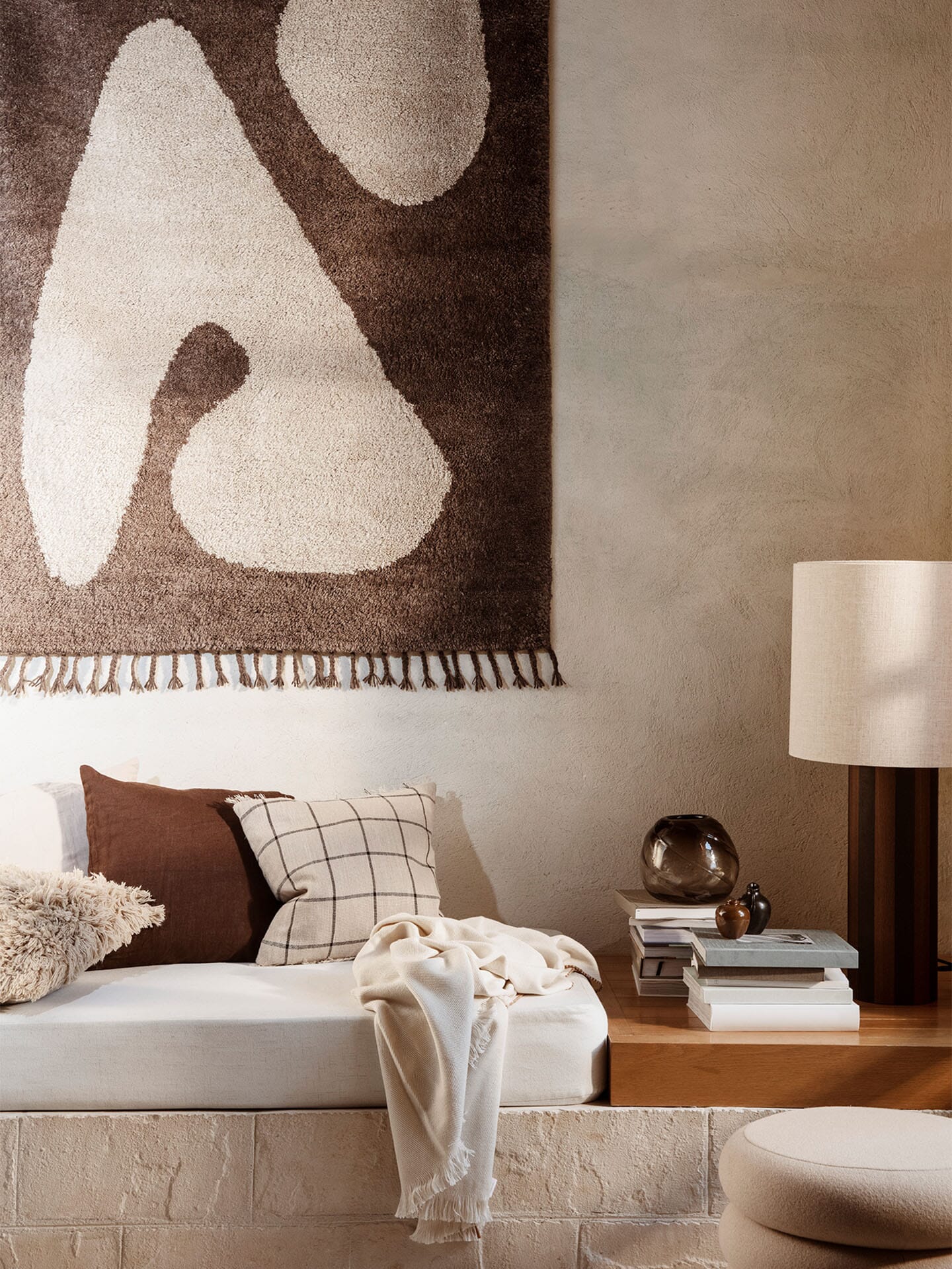 Gulvteppe Abstract Brown 120x180 - Bilde 2