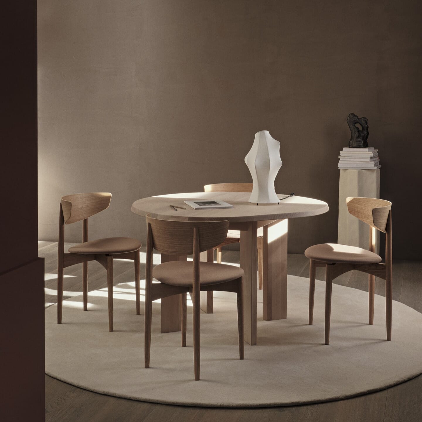 Spisebord Tarn Hvitoljet bøk 115 cm - Bilde 2