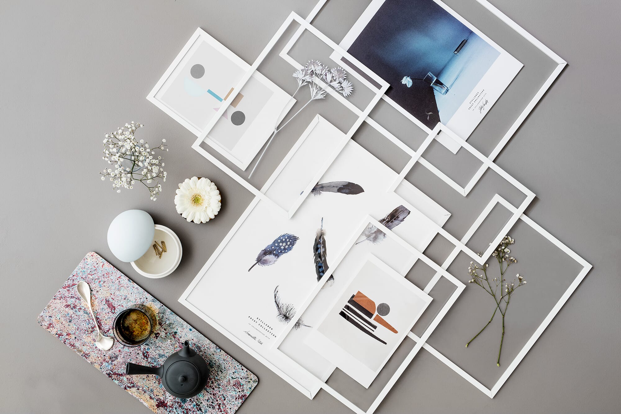 Ramme A4 Hvit - Bilde 4