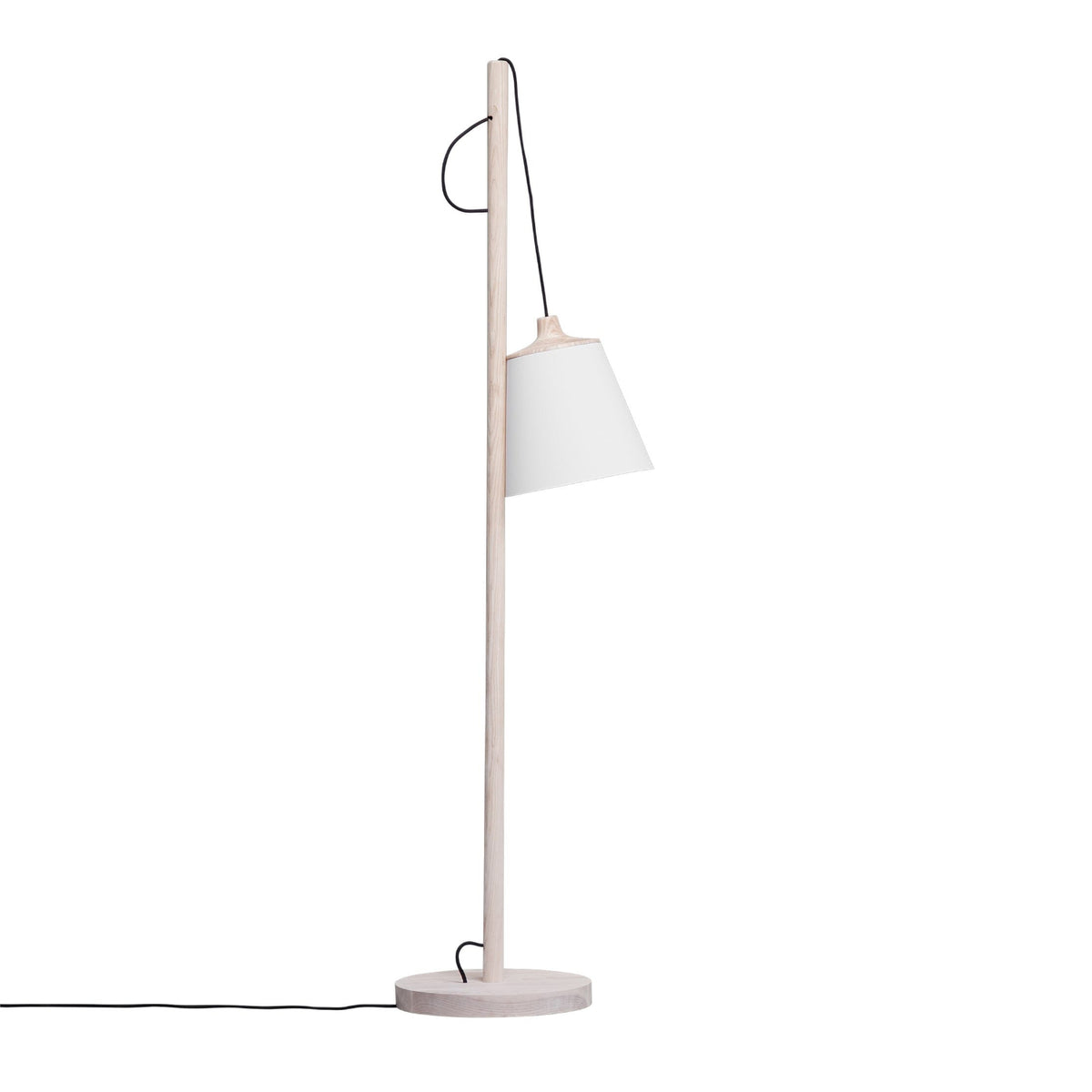 Pull Gulvlampe Oak/White - Bilde 3