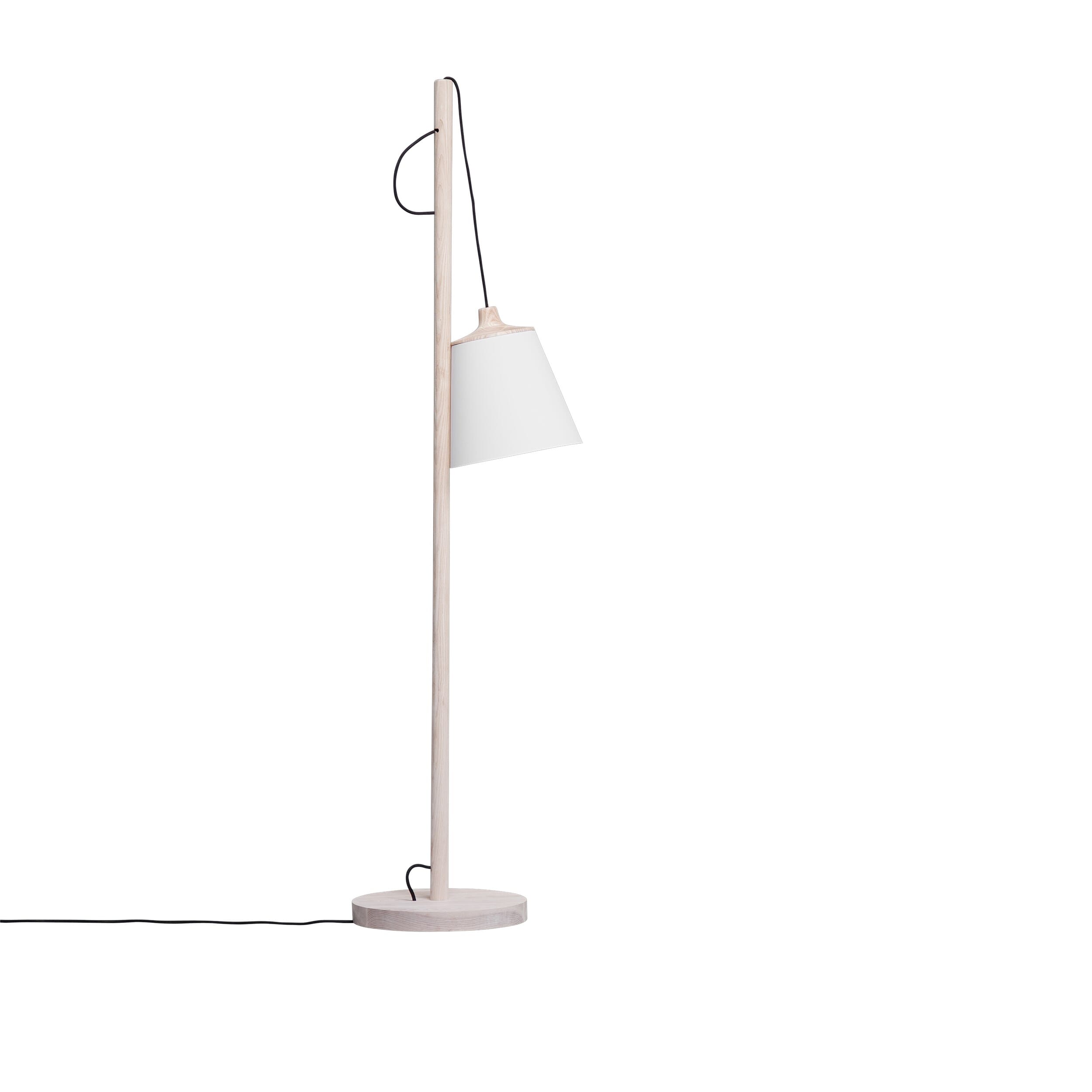 Pull Gulvlampe Oak/White - Bilde 3