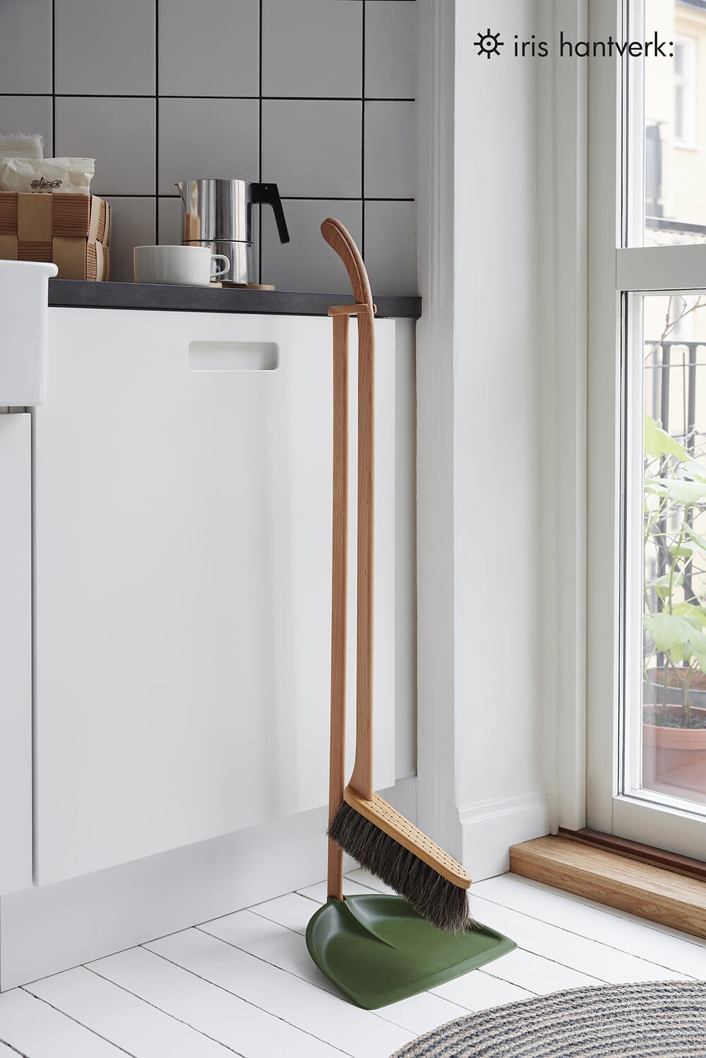Kost og Feiebrett til Gulv Graphite Black - Bilde 2