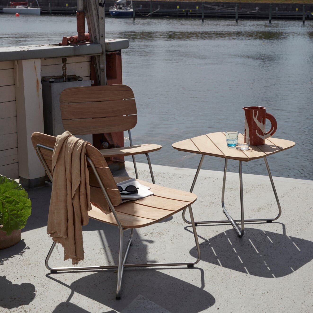 Lilium Lounge Bord Teak - Bilde 2