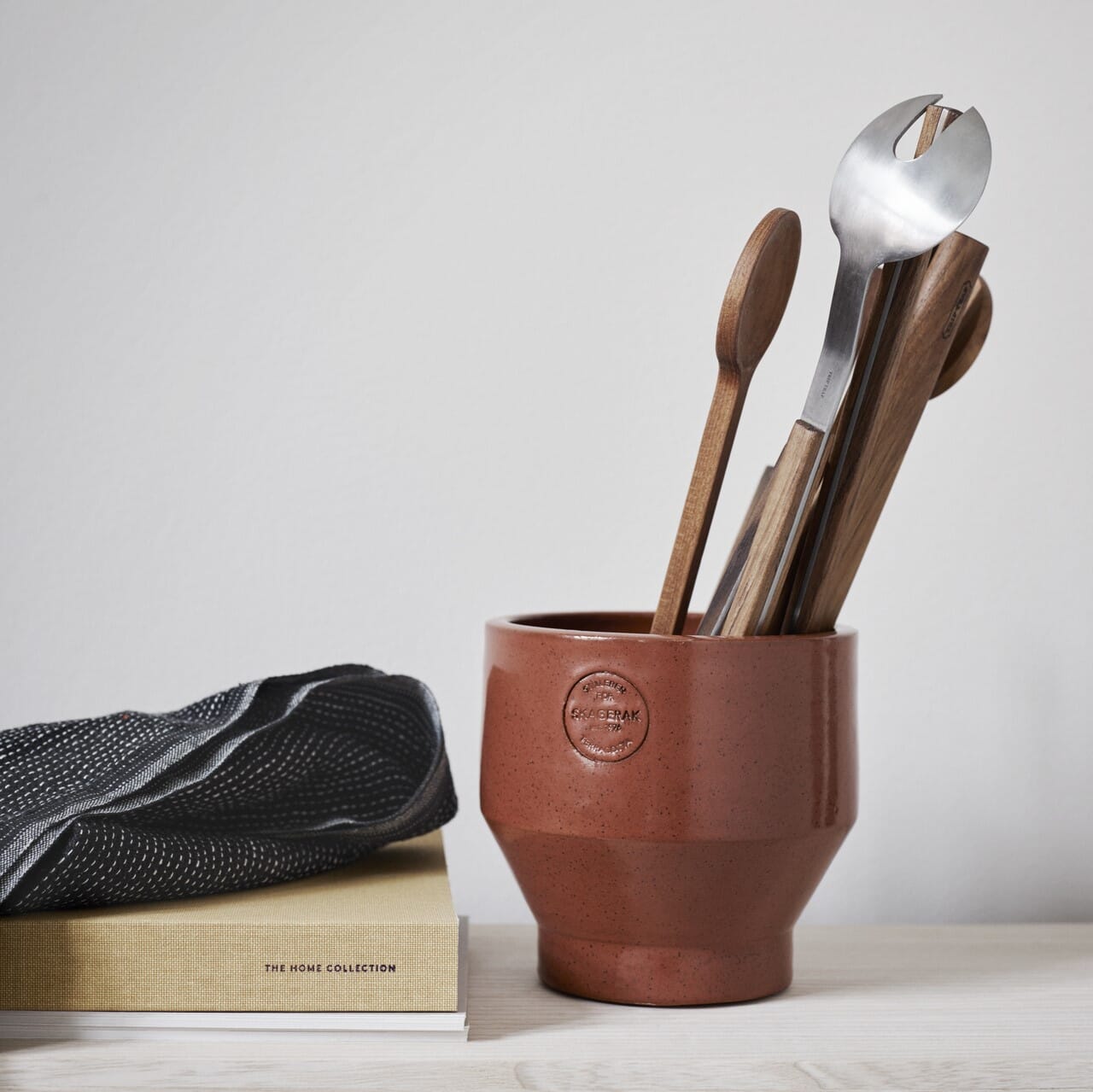 Blomsterpotte Edge Burned Red Ø:18 - Bilde 2