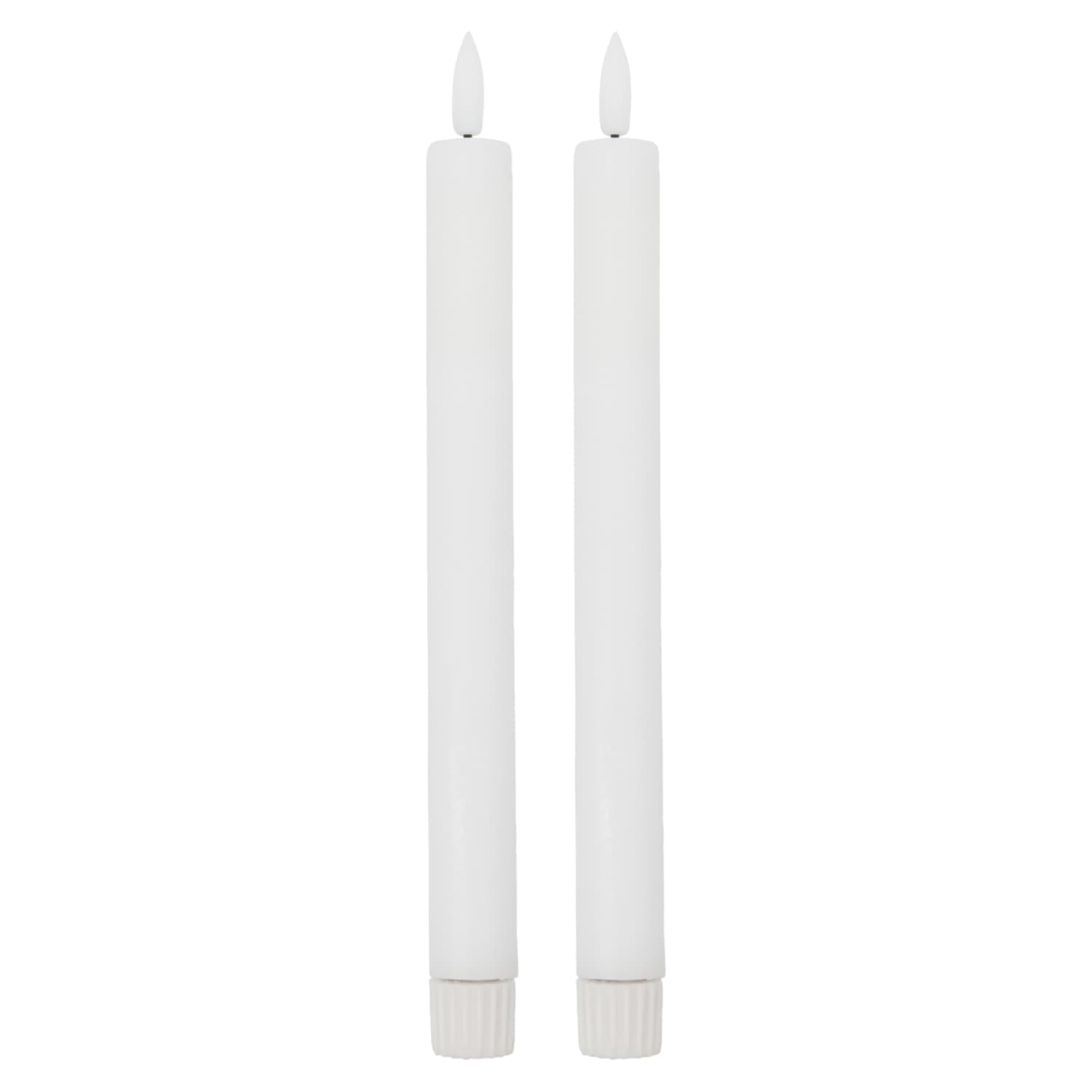 2 stk | Ledlys Hvit H24,5