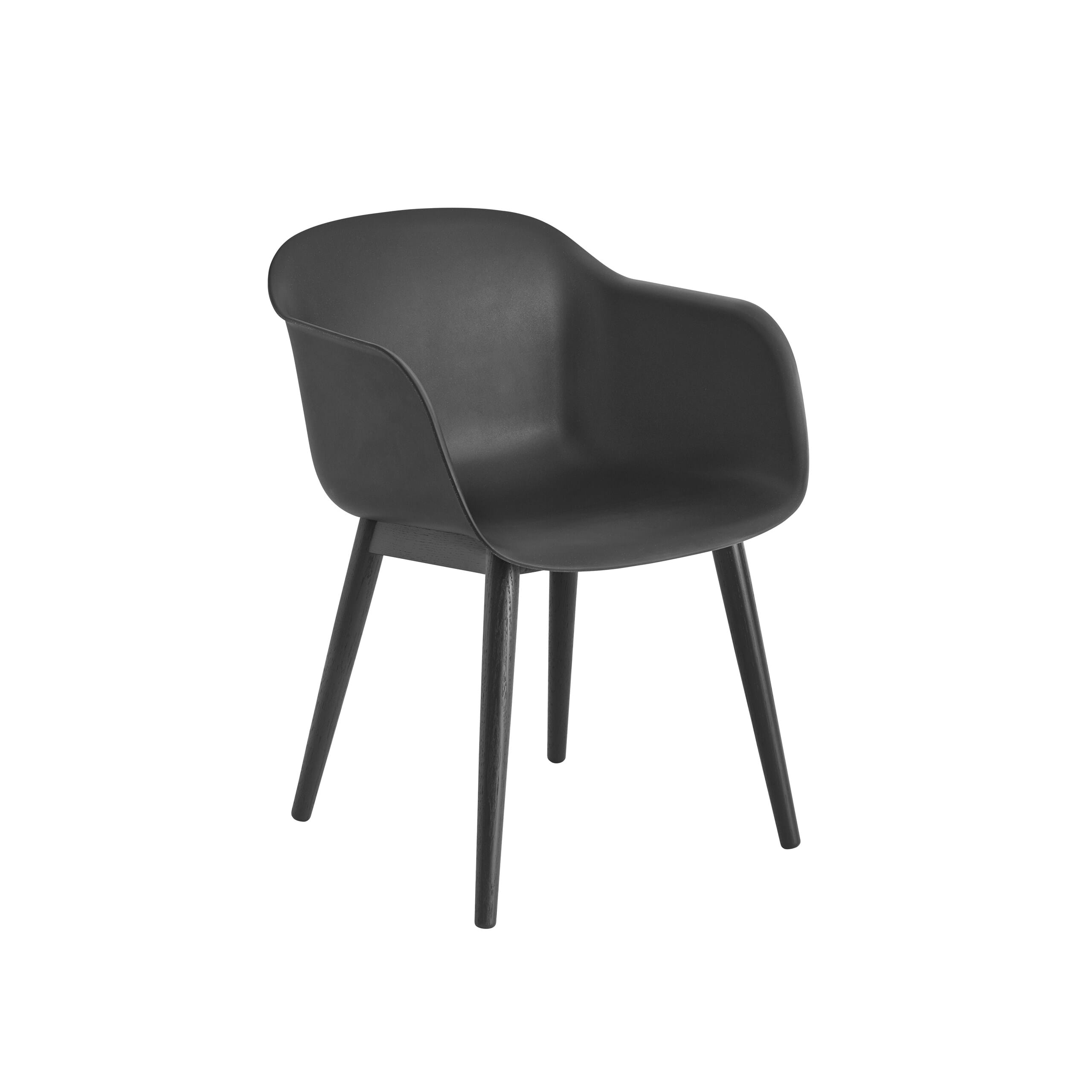 Fiber Armchair Wood base - Bilde 2