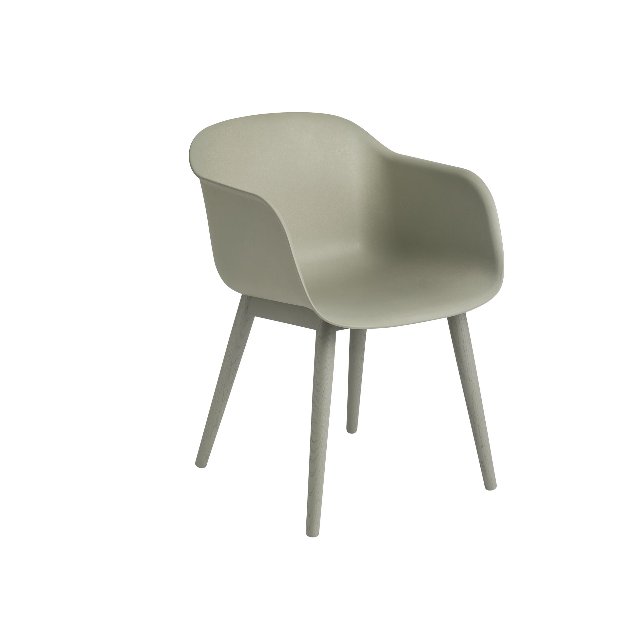 Fiber Armchair Wood base - Hovedbilde