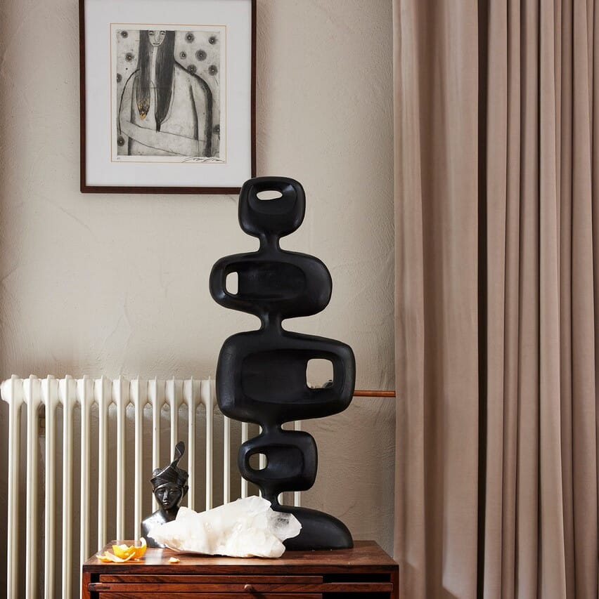 Aluminium sculpture heavy black - Bilde 2