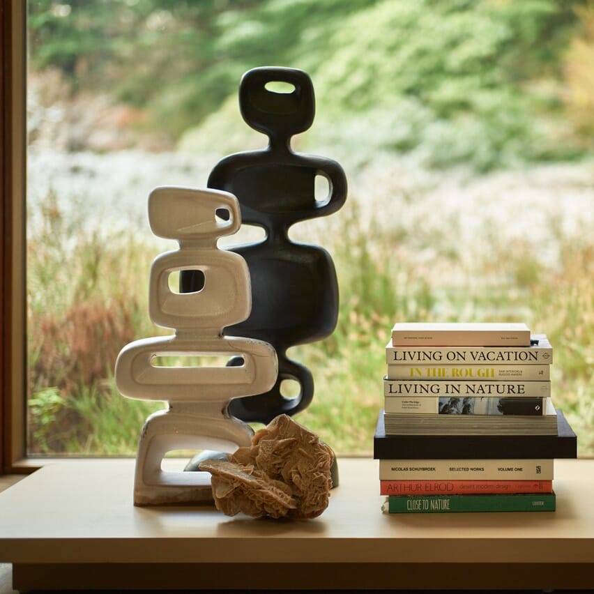 Keramikk-skulptur Reactive Brown - Bilde 2