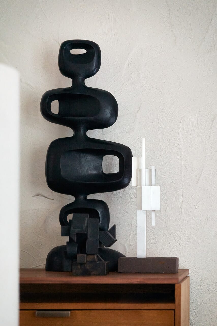 Aluminium sculpture heavy black - Bilde 4