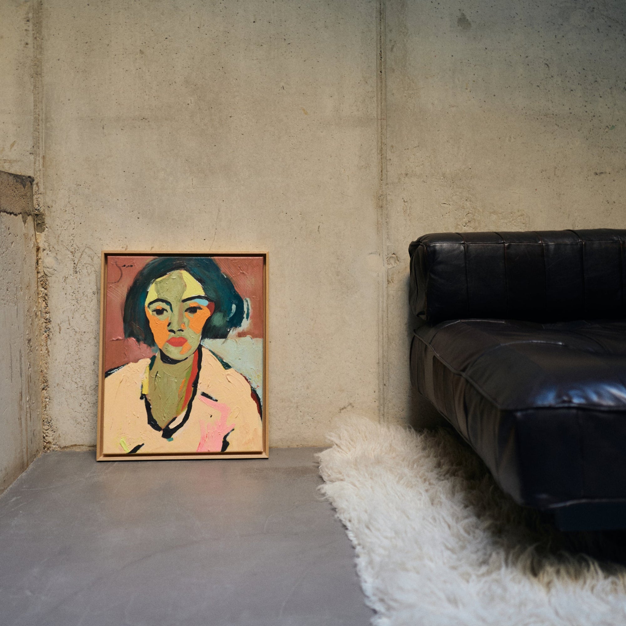 Maleri self-made 43x53