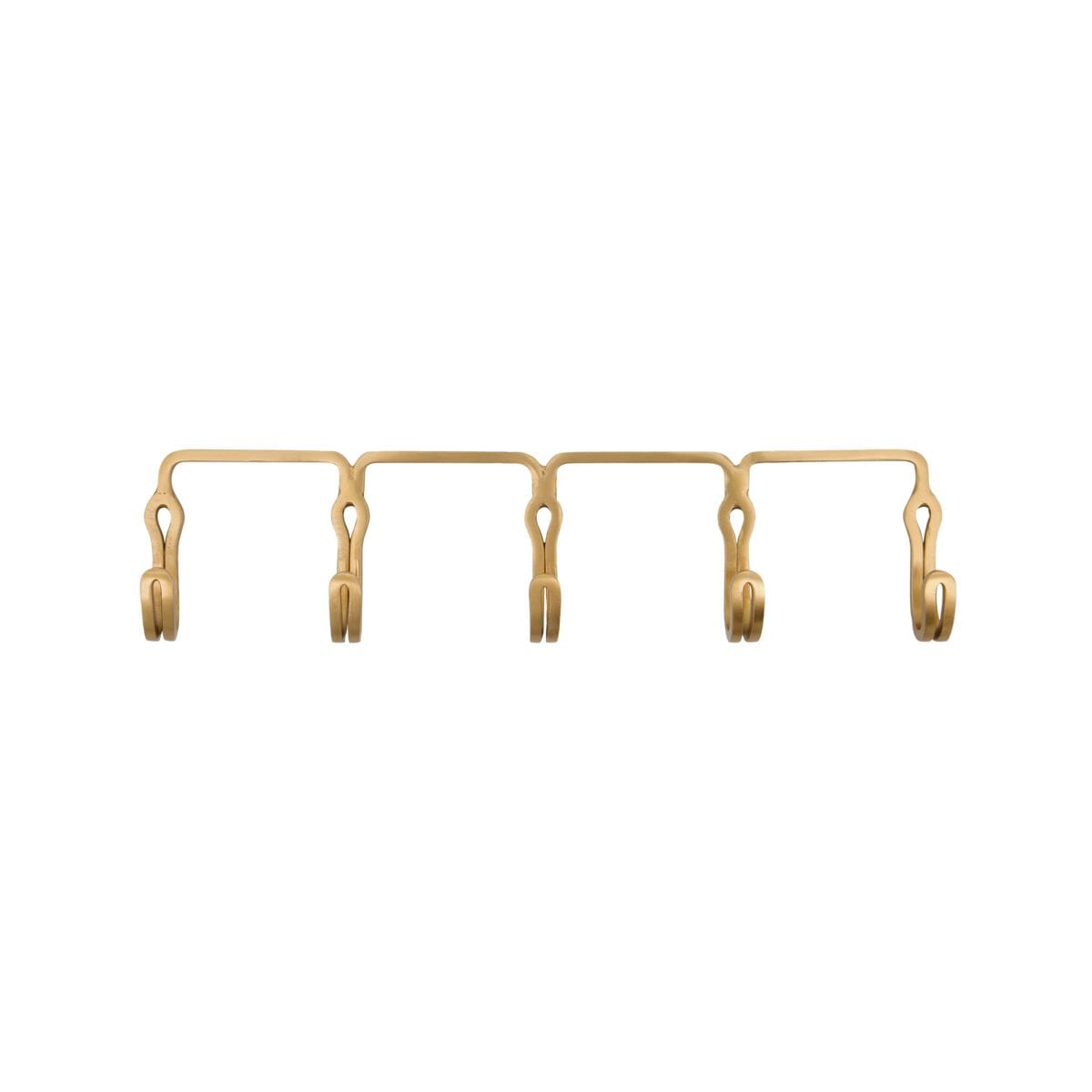Knaggerekke Yra Brass Finish - Hovedbilde